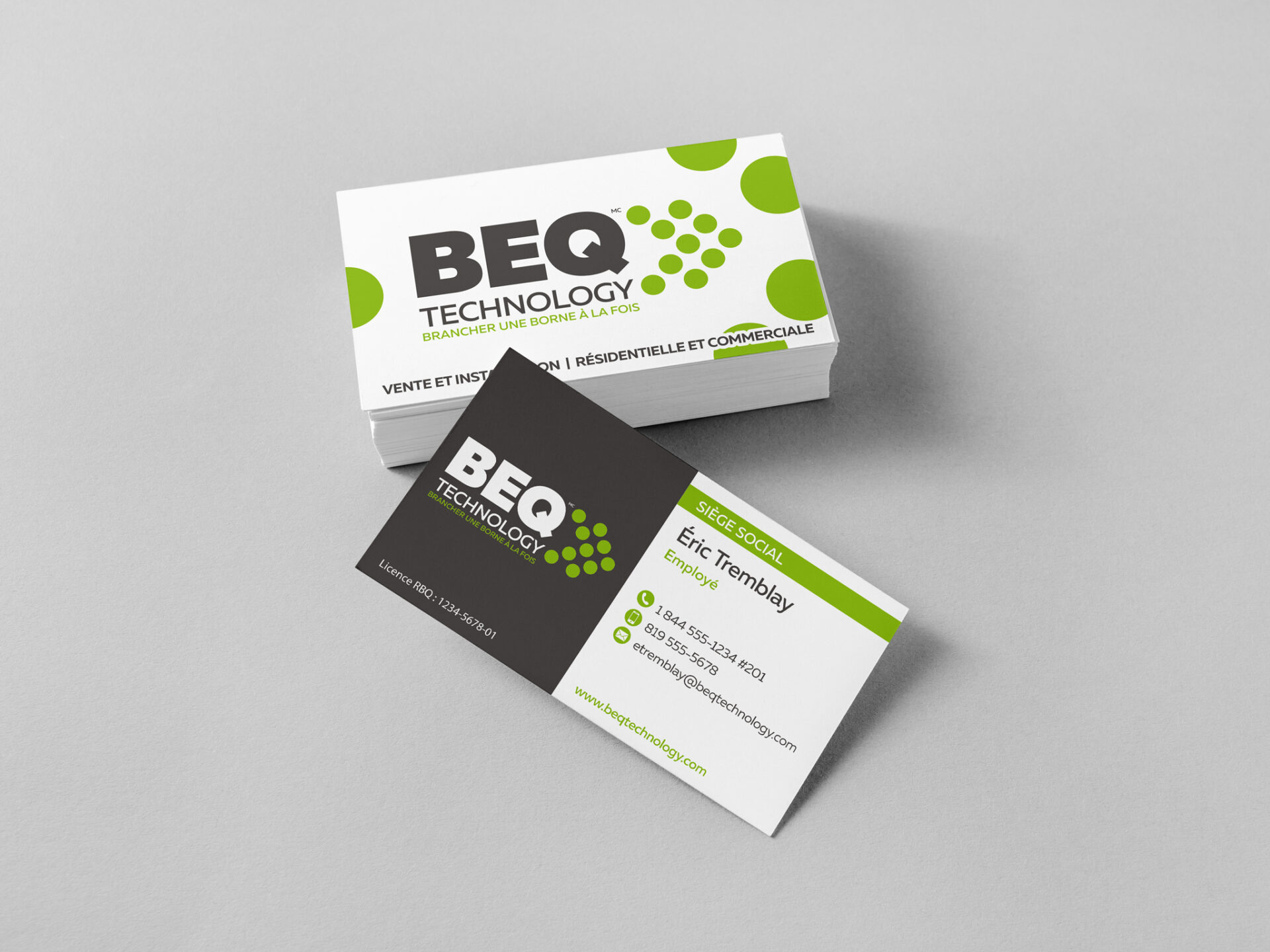 BEQ Technology | Carte professionnelle